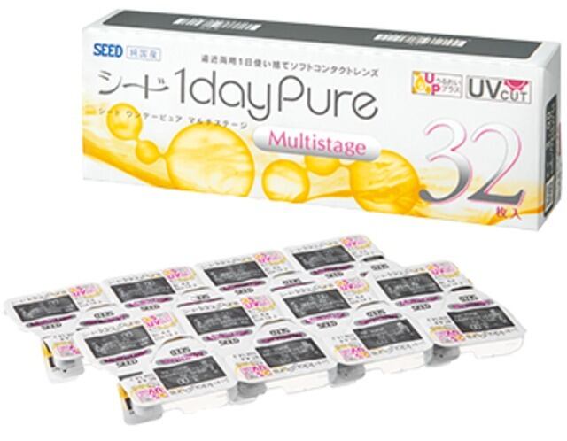 ★メガネライフ店頭会員様限定★　1か月ごとの定期便　ワンデーピュアマルチステージ2箱セット